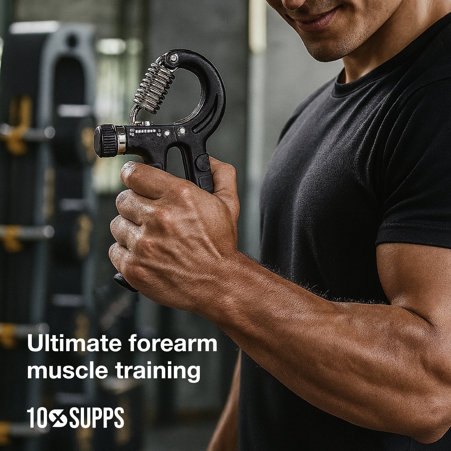 Hand Grip Exerciser Strengthener Adjustable Resistance 11-132 Lbs (5-60kg)