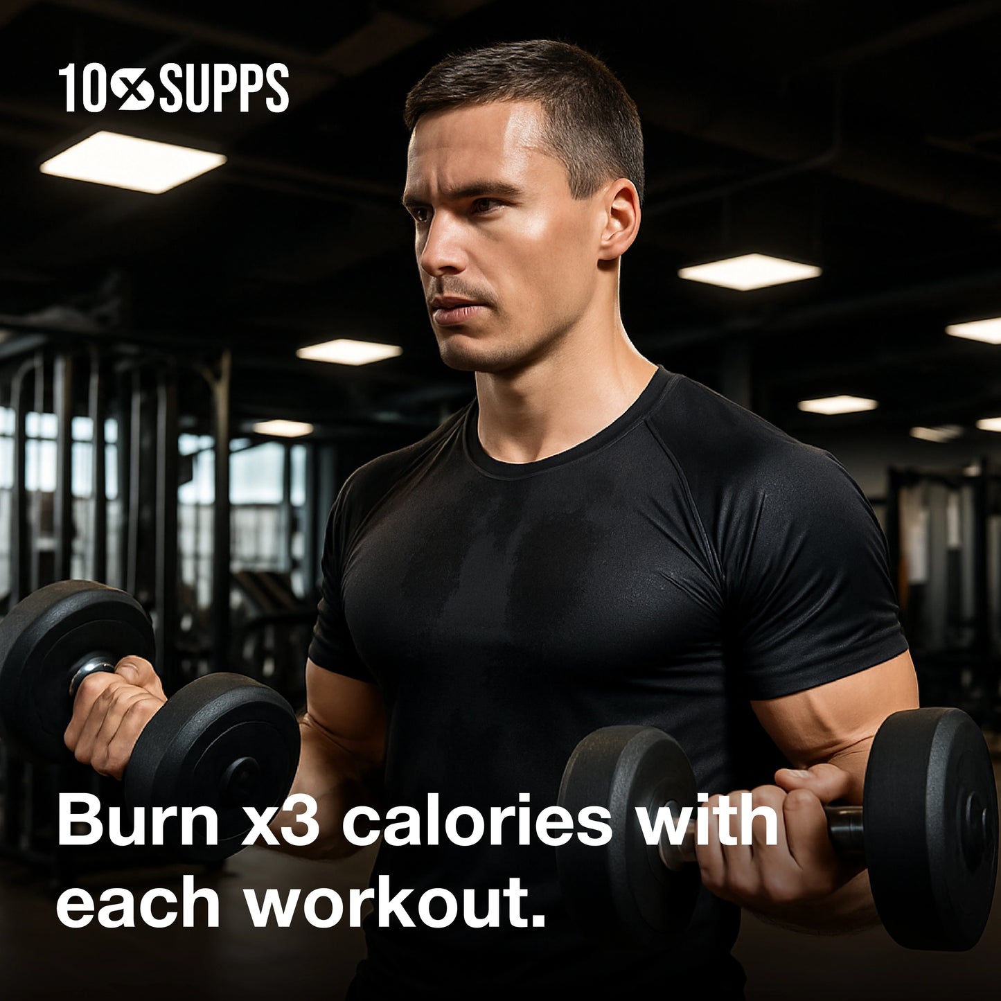 10xSUPPS Sauna T-shirt For Men