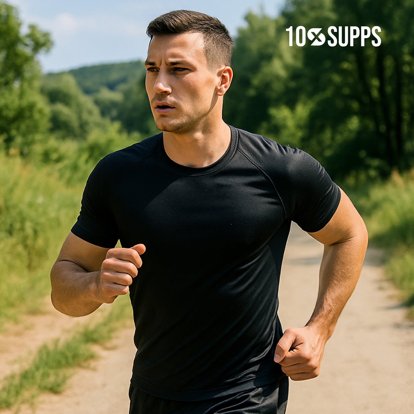 10xSUPPS Sauna T-shirt For Men