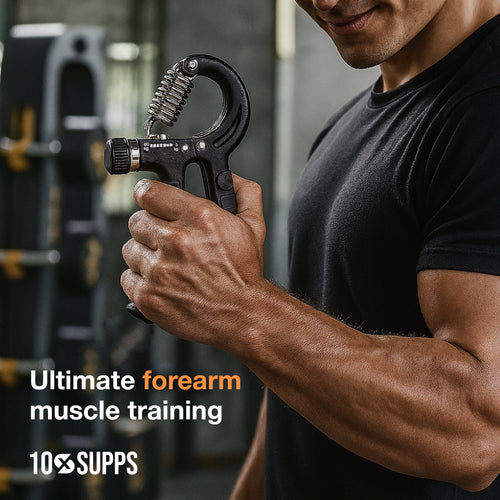 10xSUPPS Adjustable Hand Grip Strengthener